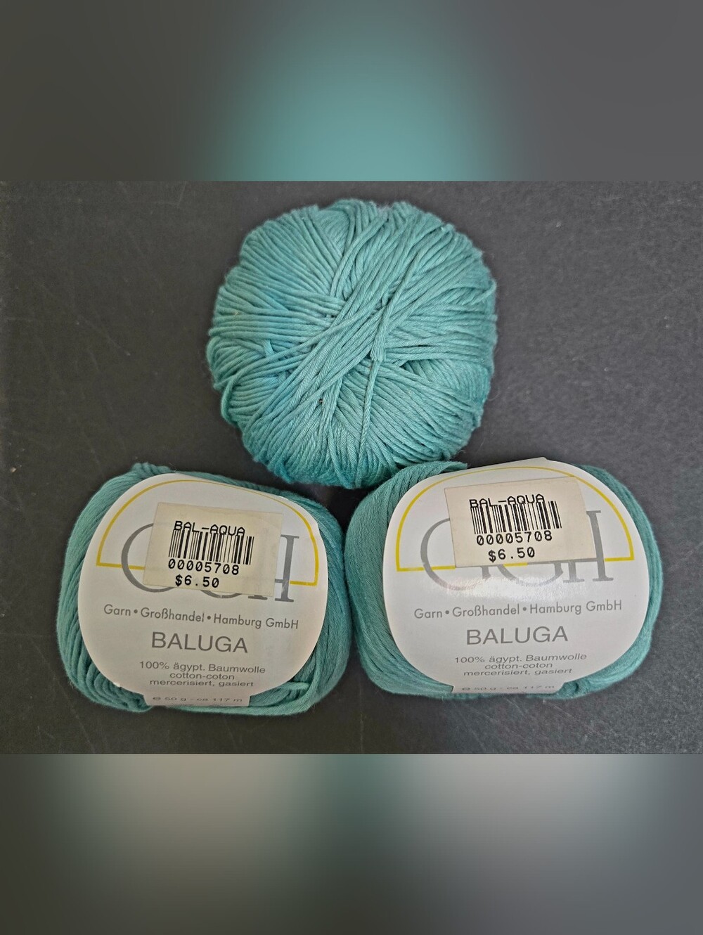 BALUGA COTTON YARN 3 Balls